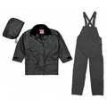 Open Road - Ripstop 150D Nylon Hooded Jacket & Pant Set (Black)